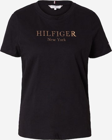 TOMMY HILFIGER Shirt in Black: front