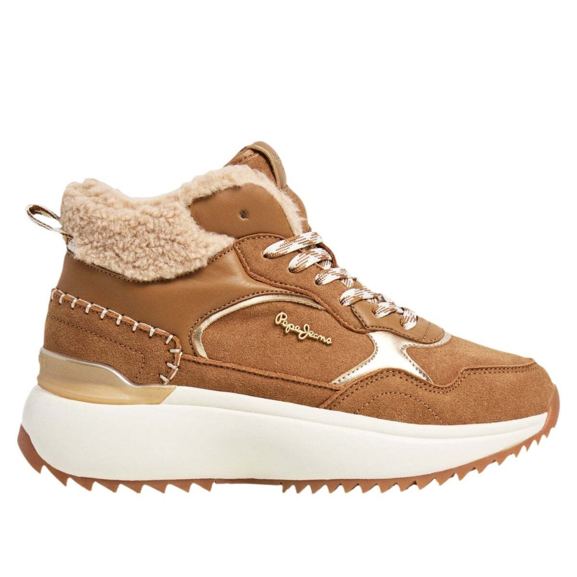 Pepe Jeans Sneaker 'Kimi' in Braun