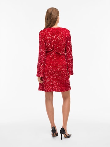 VILA Kleid in Rot