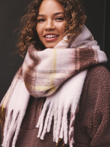 self. Oversized Scarf in Purple