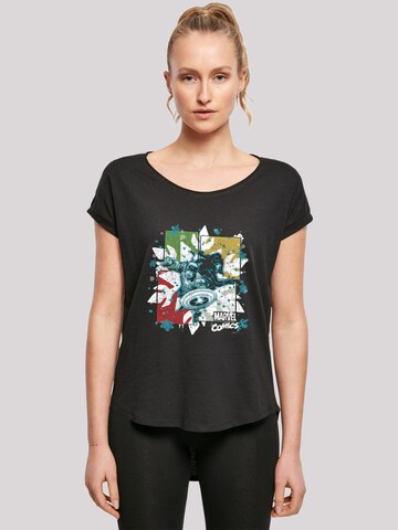 T-shirt F4NT4STIC en noir : devant
