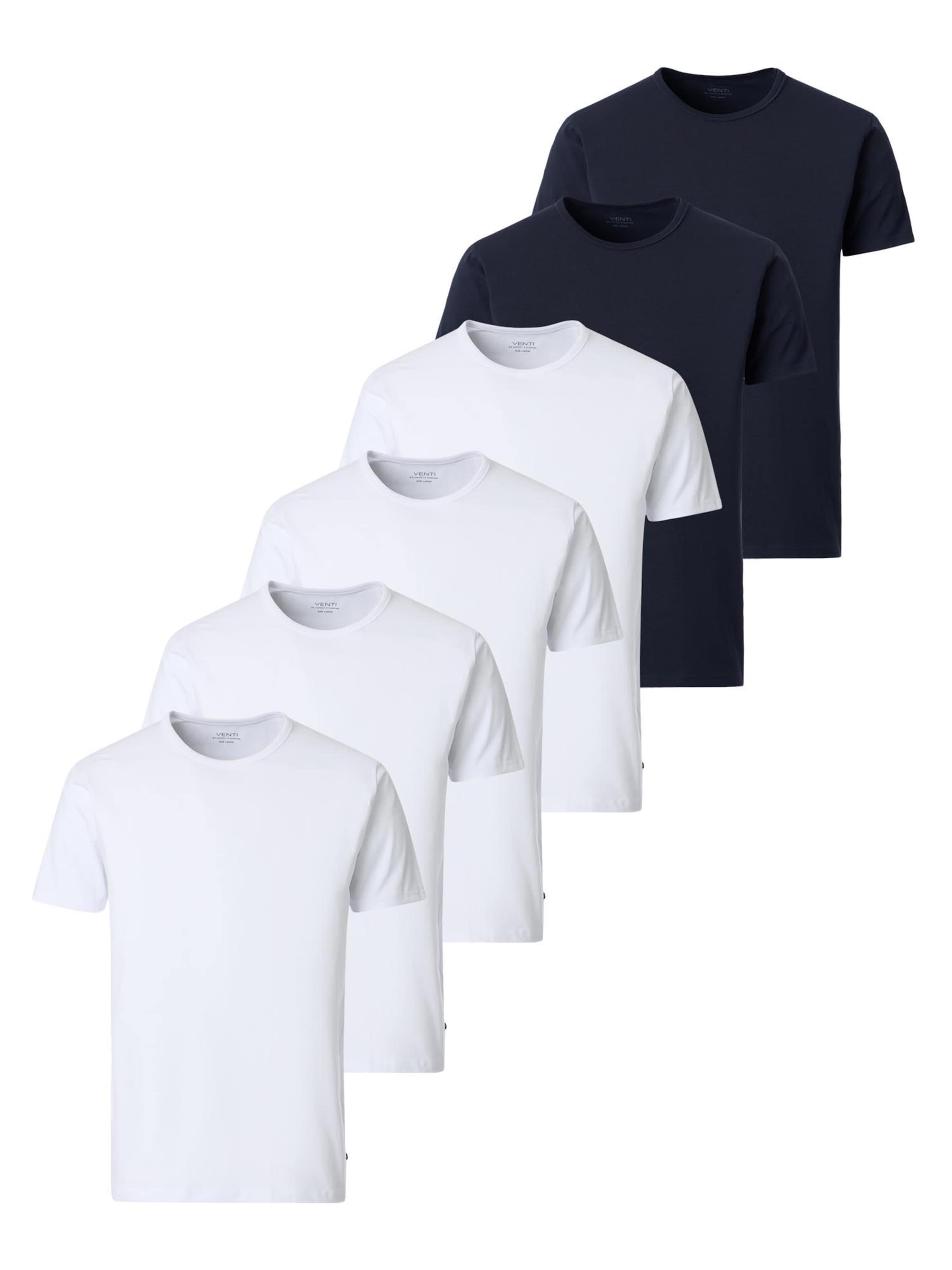 VENTI Shirt 'Basic' in Blue: front