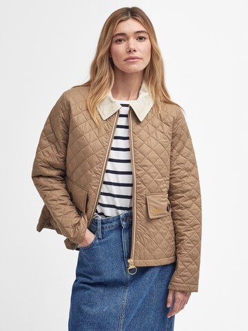 Barbour Přechodná bunda 'Leia' – hnědá: přední strana