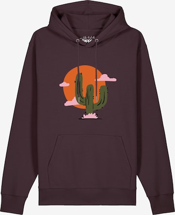 Felpa di Watapparel in lilla: frontale