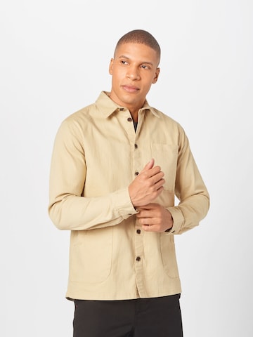 anerkjendt Between-season jacket 'OTTO' in Beige: front