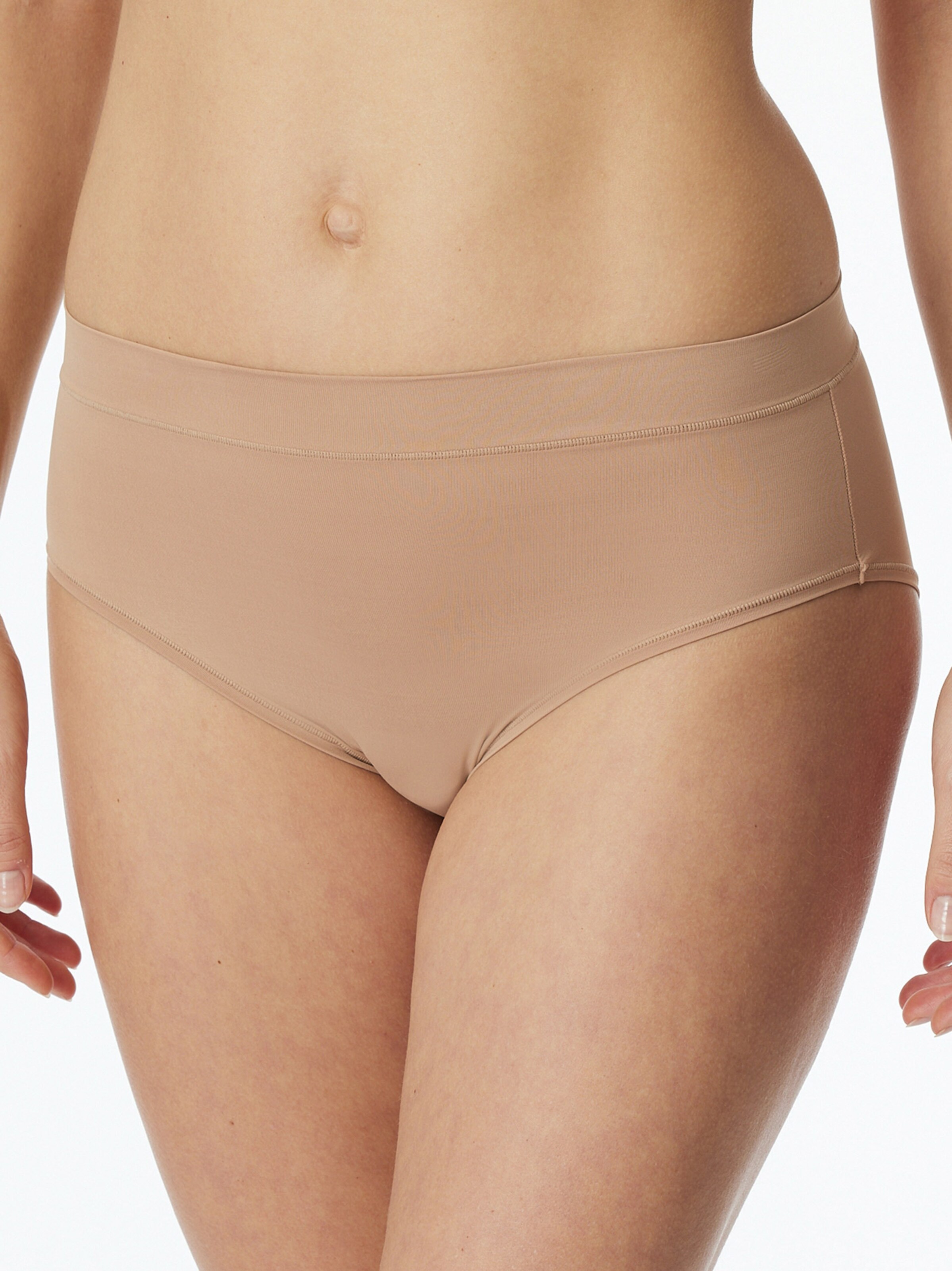 SCHIESSER Panty ' Retro Pants Unique Micro ' in Beige: Vorderseite