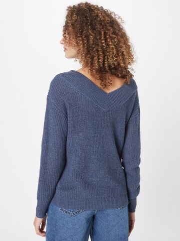ONLY Sweter 'Melton' w kolorze niebieski