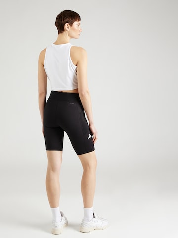 ADIDAS PERFORMANCE Skinny Sportbyxa 'MATCH' i svart