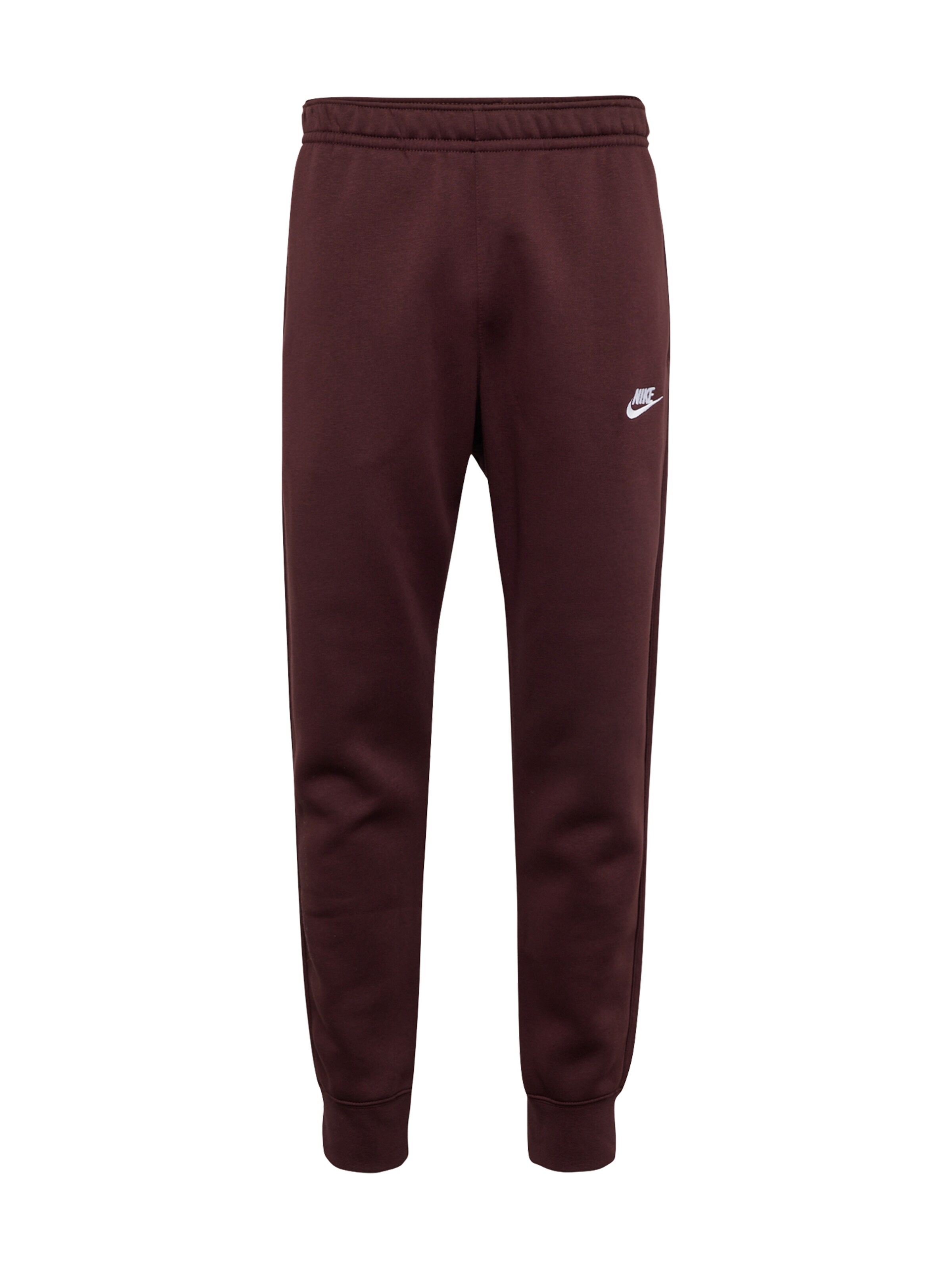 Pantalon 'Club Fleece' Nike Sportswear en rouge : devant