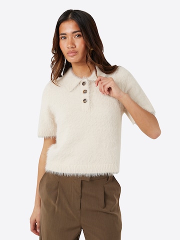 T-shirt BRAVE SOUL en beige : devant