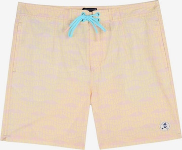 Scalpers Swimming shorts in Yellow: front