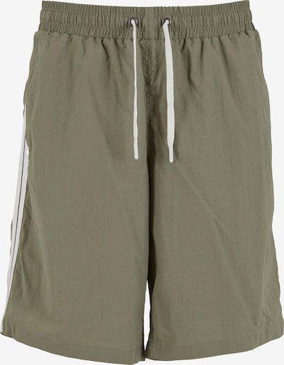 Urban Classics Surferske kupaće hlače u maslinasta / bijela, Pregled proizvoda