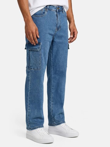 Regular Jeans cargo 'A112' Tazzio en bleu