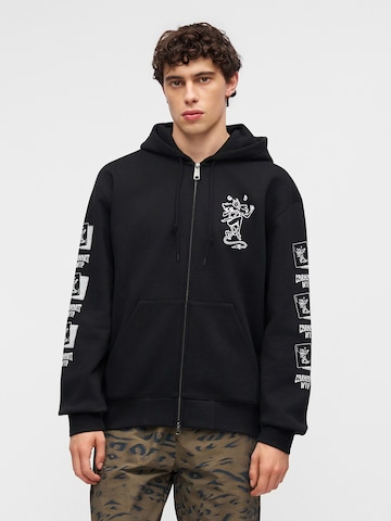 Carhartt WIP Mikina – černá: přední strana