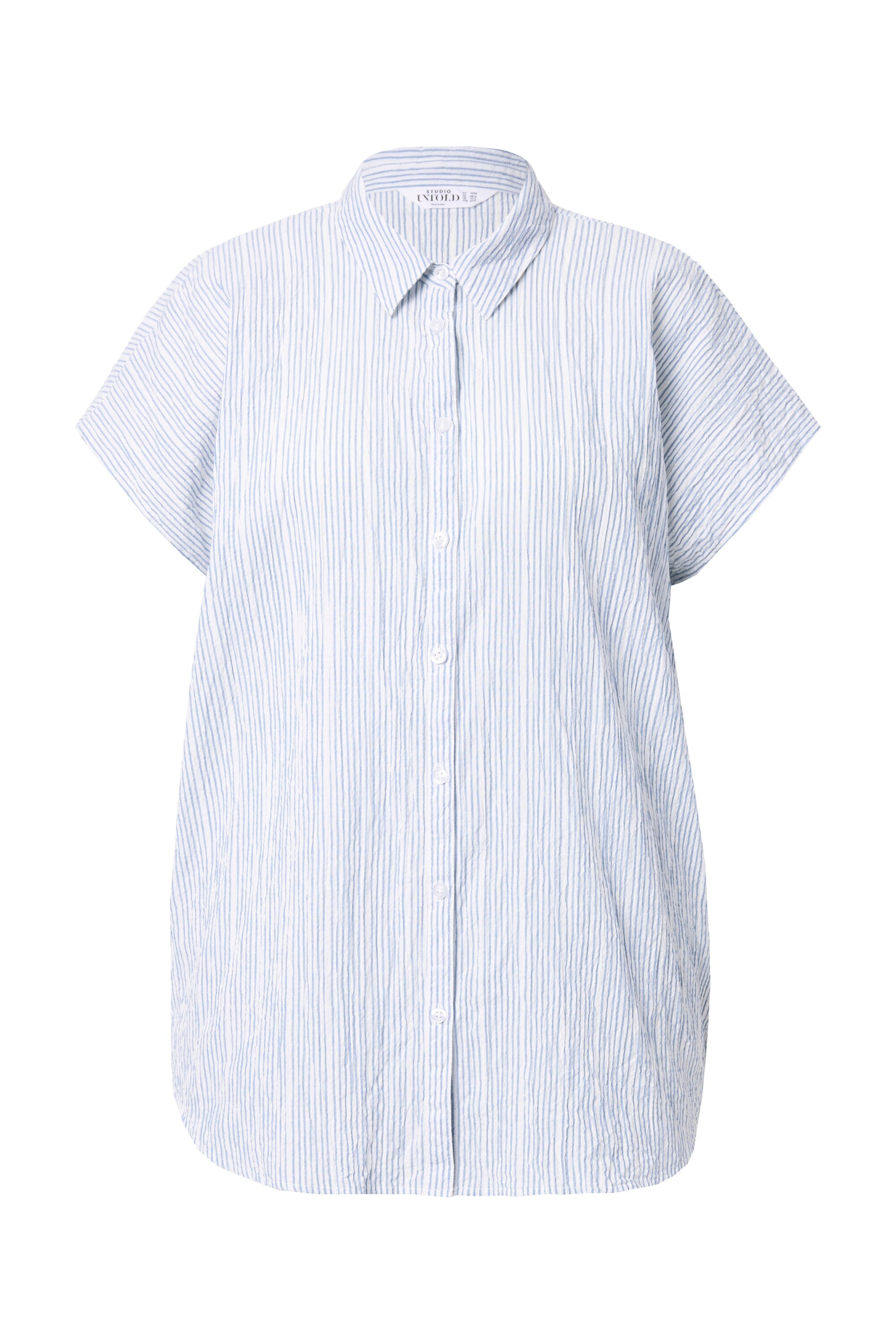 Studio Untold Bluse in Blau: Vorderseite