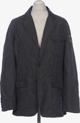 emilioadani Suit Jacket in XL in Blue: front
