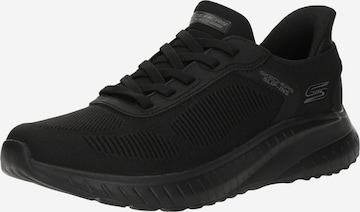 SKECHERS Matalavartiset tennarit 'BOB SQUAD CHAOS - SOLID STEP' värissä musta: etupuoli