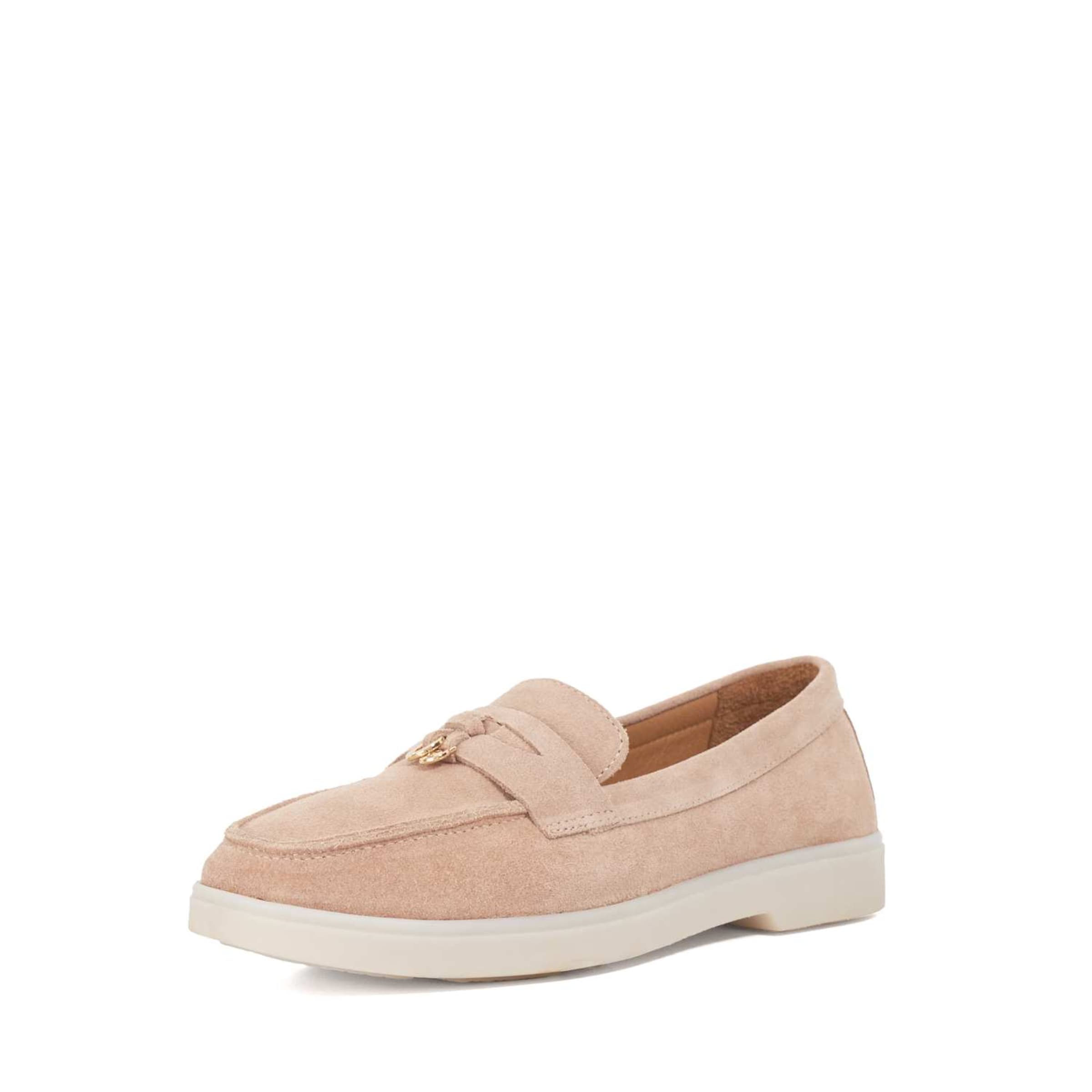 Chaussure basse 'Grinning' Dune LONDON en rose : devant