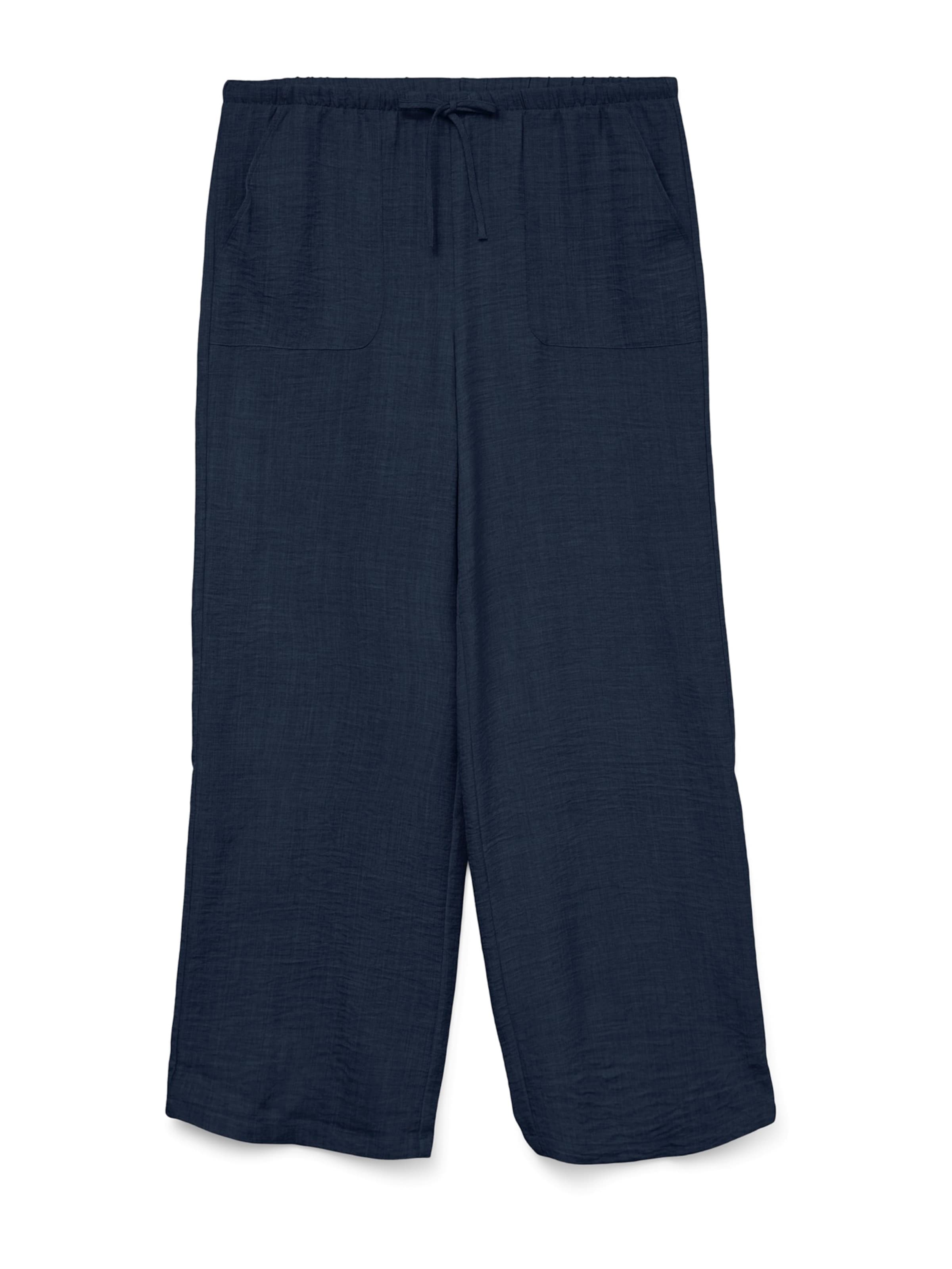 VERO MODA Wide Leg Bukser 'VMMELANEY' i blå: forside