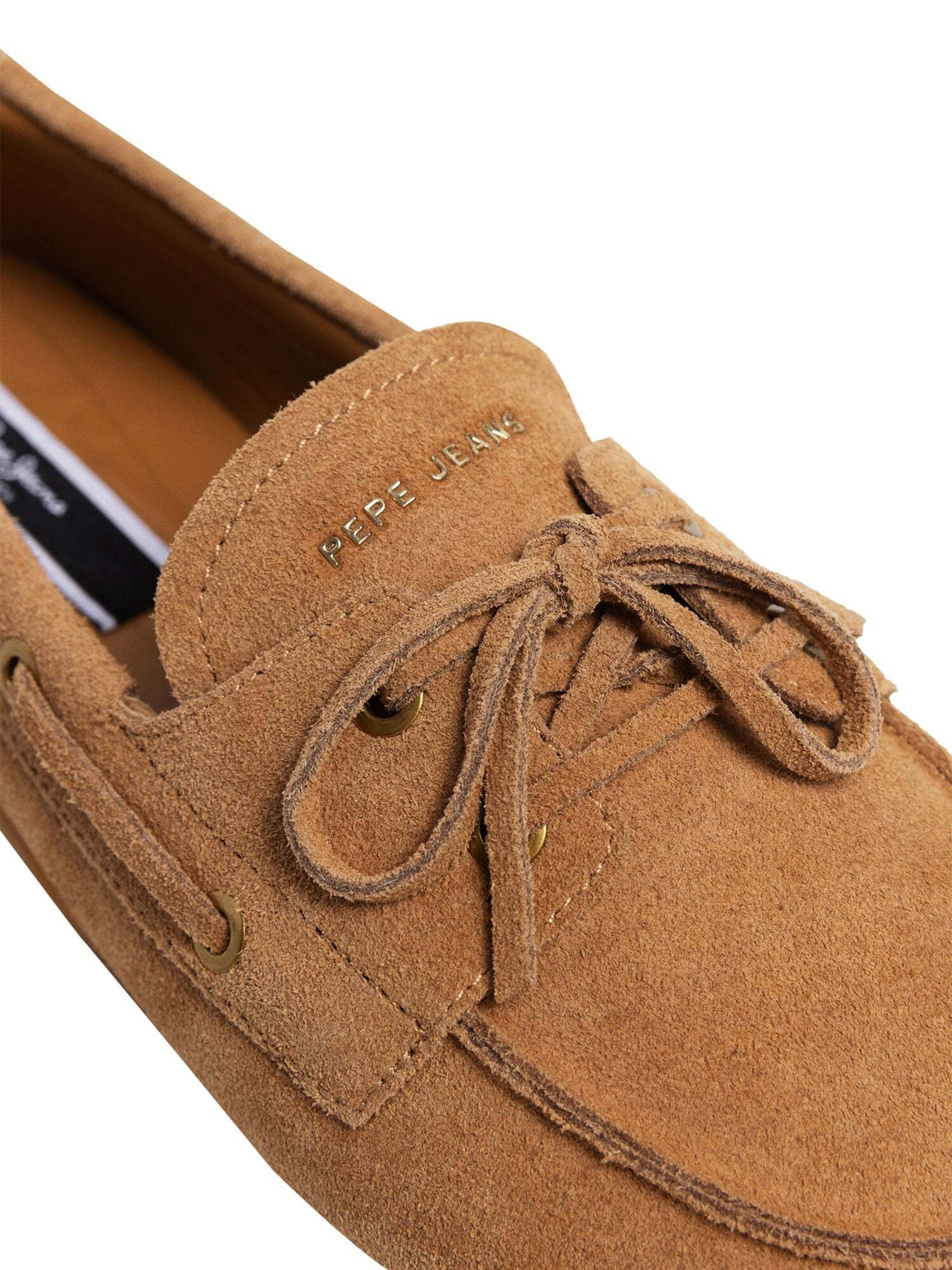 Pepe Jeans Moccasin 'Noa Star' in Brown