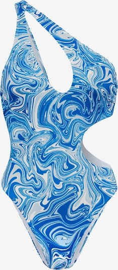 EKCENTRIK Badeanzug 'Aquadelic' in blau, Produktansicht