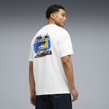 T-Shirt fonctionnel 'Scuderia Ferrari Miami' PUMA en blanc