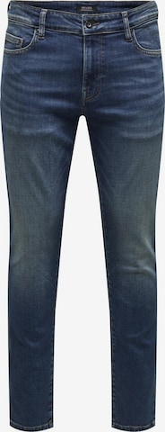 Only & Sons - Slimfit Vaquero 'Loom' en azul: frente