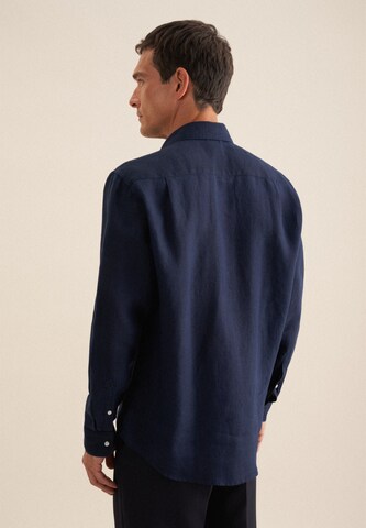 SEIDENSTICKER Regular fit Button Up Shirt in Blue