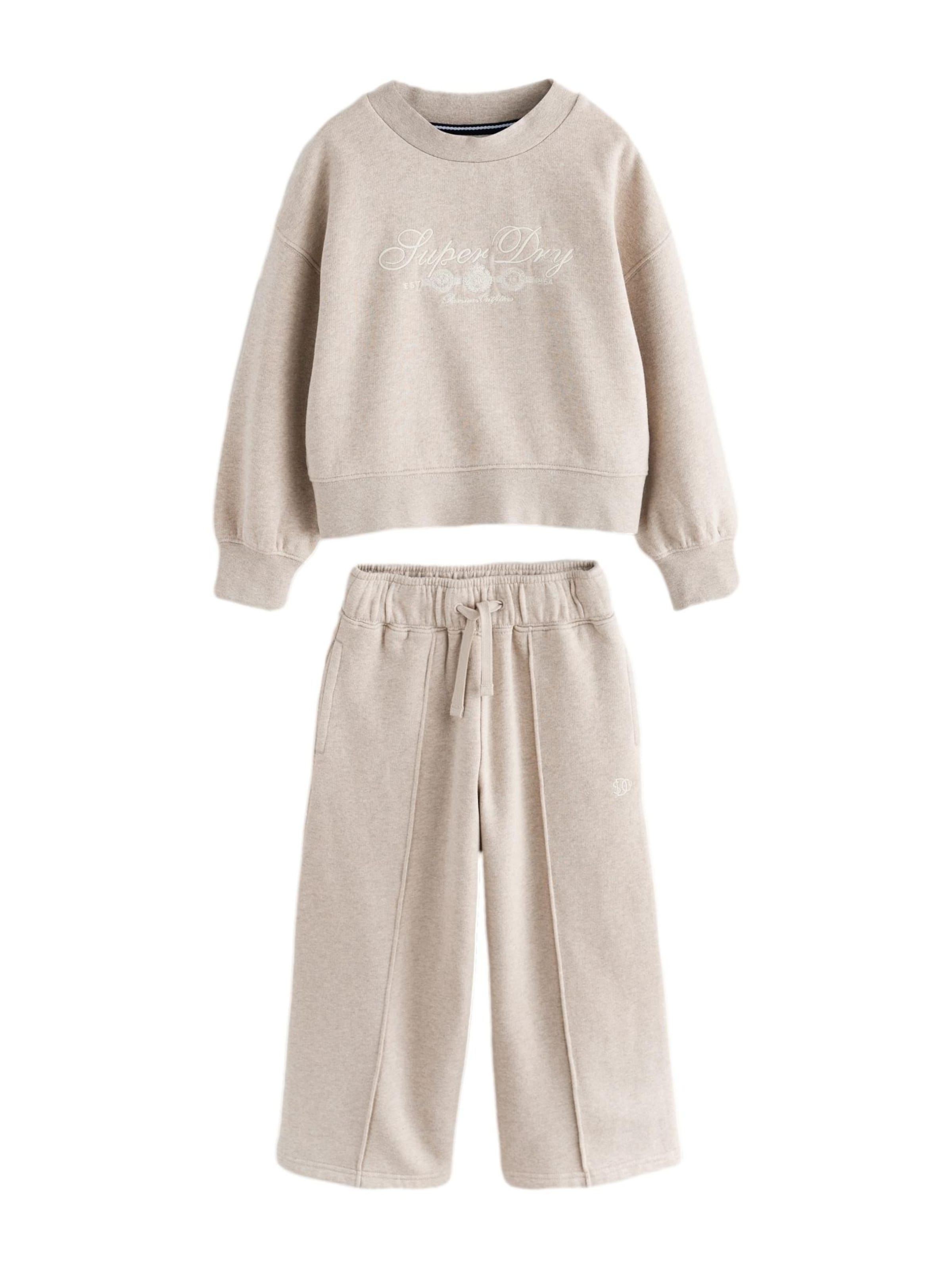 Superdry & Co - Conjunto en beige: frente