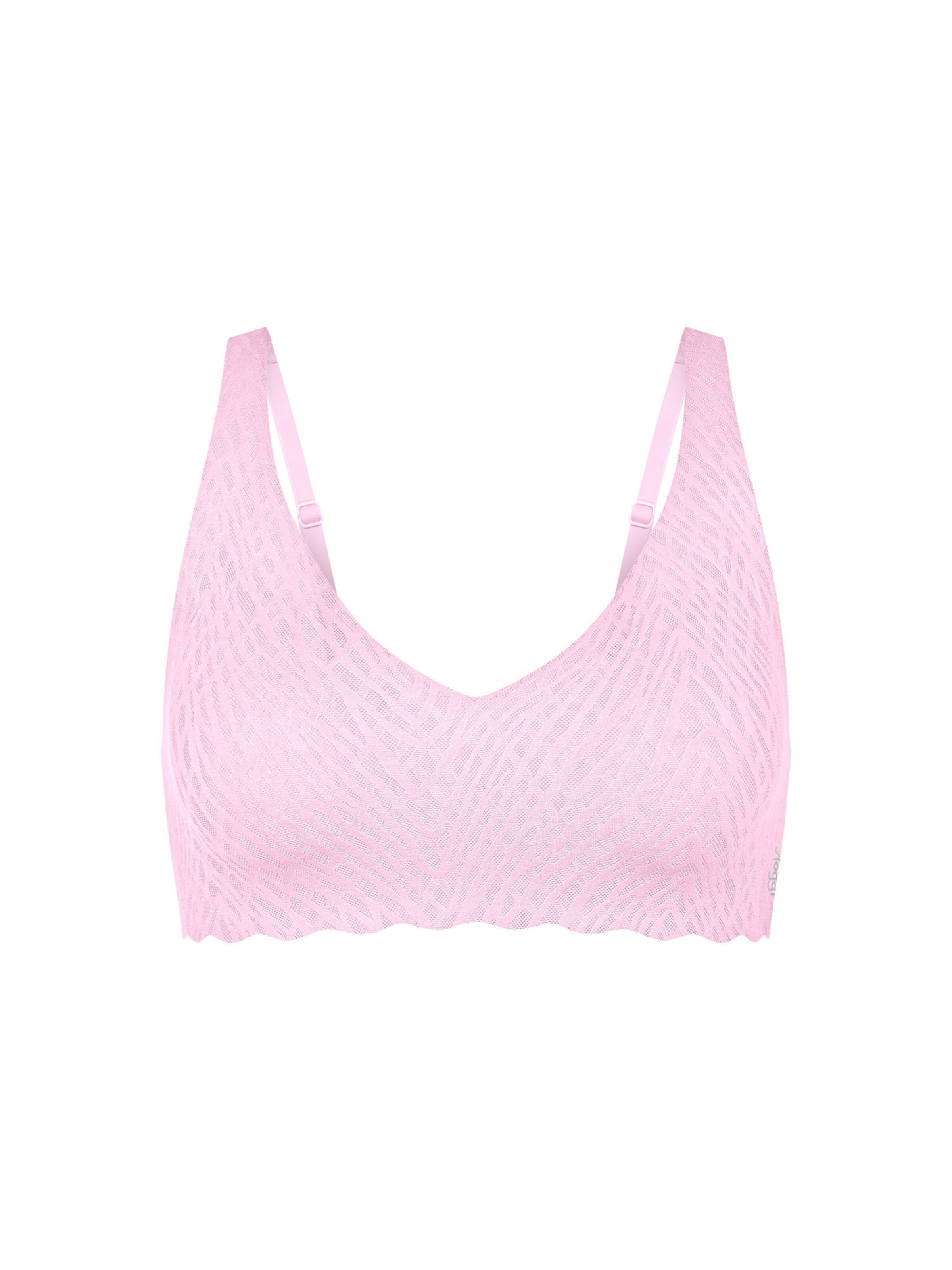 SLOGGI Bügelloser BH ' Blue ZERO Feel Bliss ' in Pink: Vorderseite