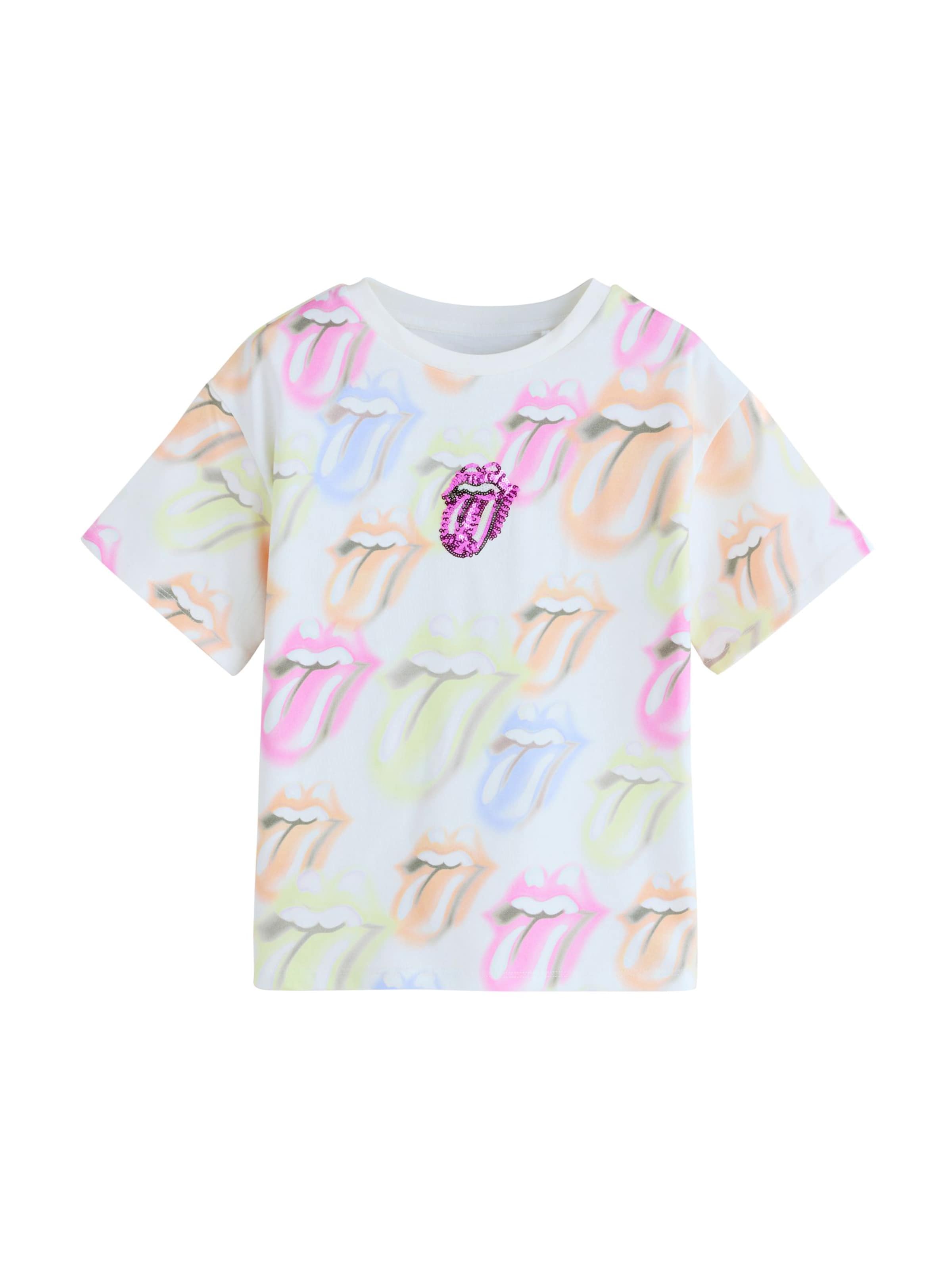 Next Μπλουζάκι 'The Rolling Stones' σε ανάμεικτα χρώματα: μπροστά