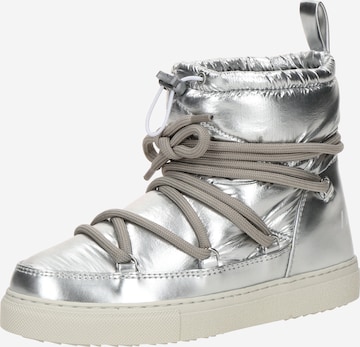 Bottes de neige 'MOUNTAIN' INUIKII en argent : devant