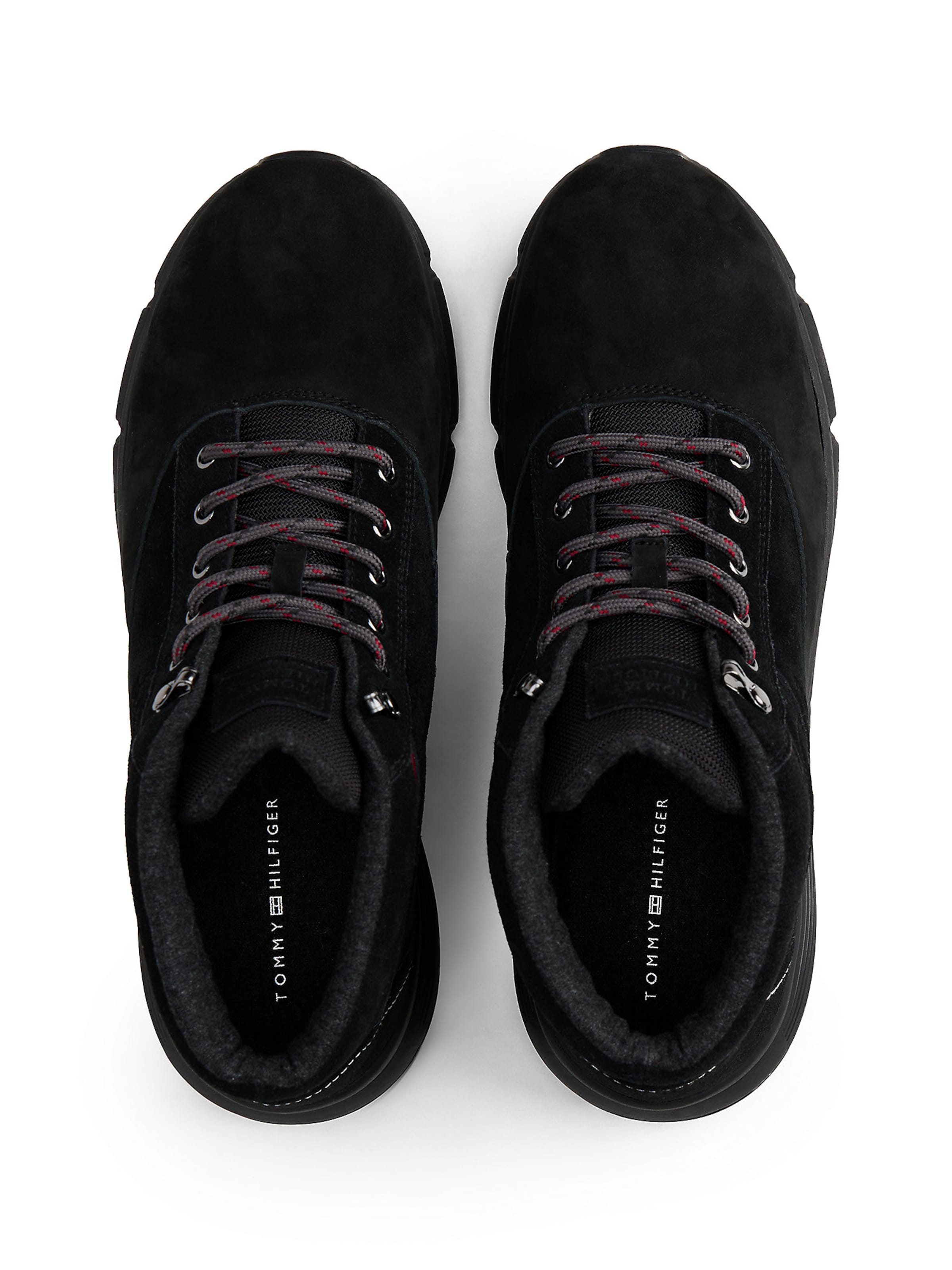 Bottines à lacets TOMMY HILFIGER en noir