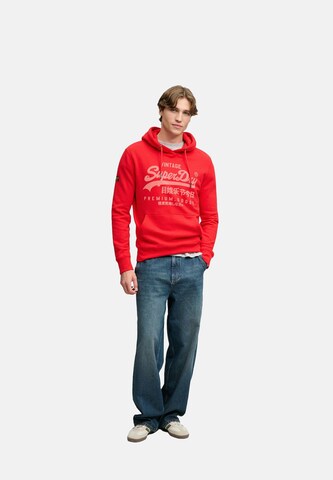 Superdry & Co - Sudadera 'Classic' en rojo