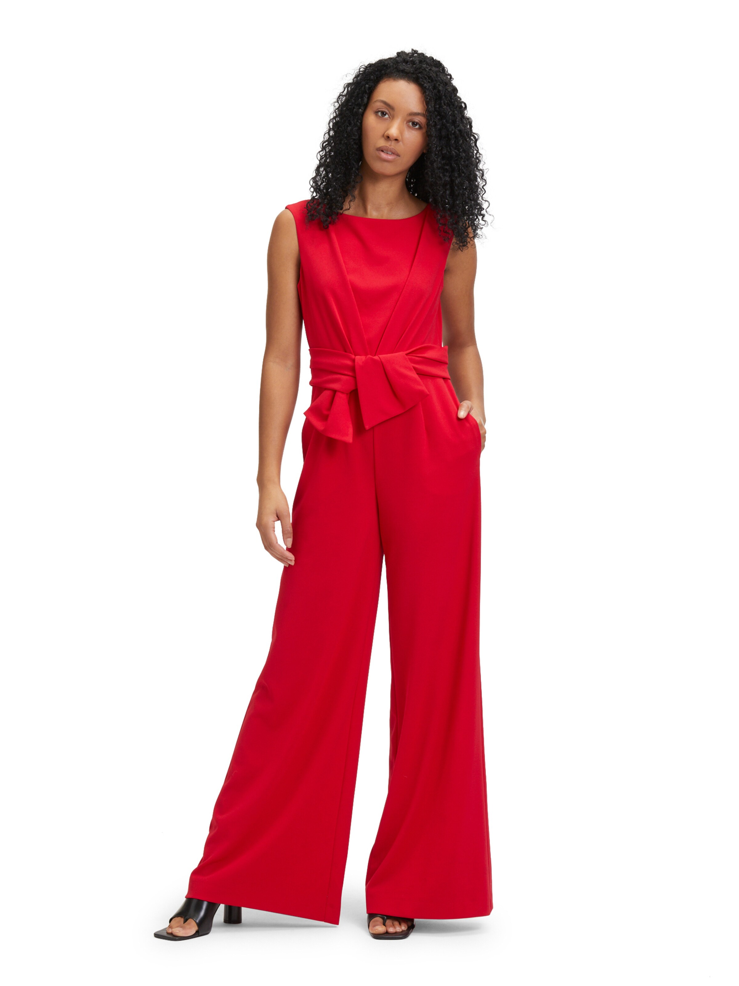 Vera Mont Jumpsuit in Red: front