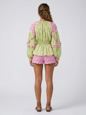Camicia da donna 'Blouse Tavola' di Miss June in verde