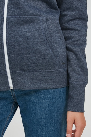 Oxmo Zip-Up Hoodie in Blue