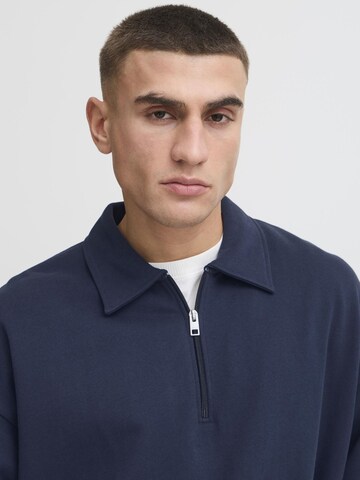 !Solid Polokragenpullover ' SDOWNEY ' in Blau