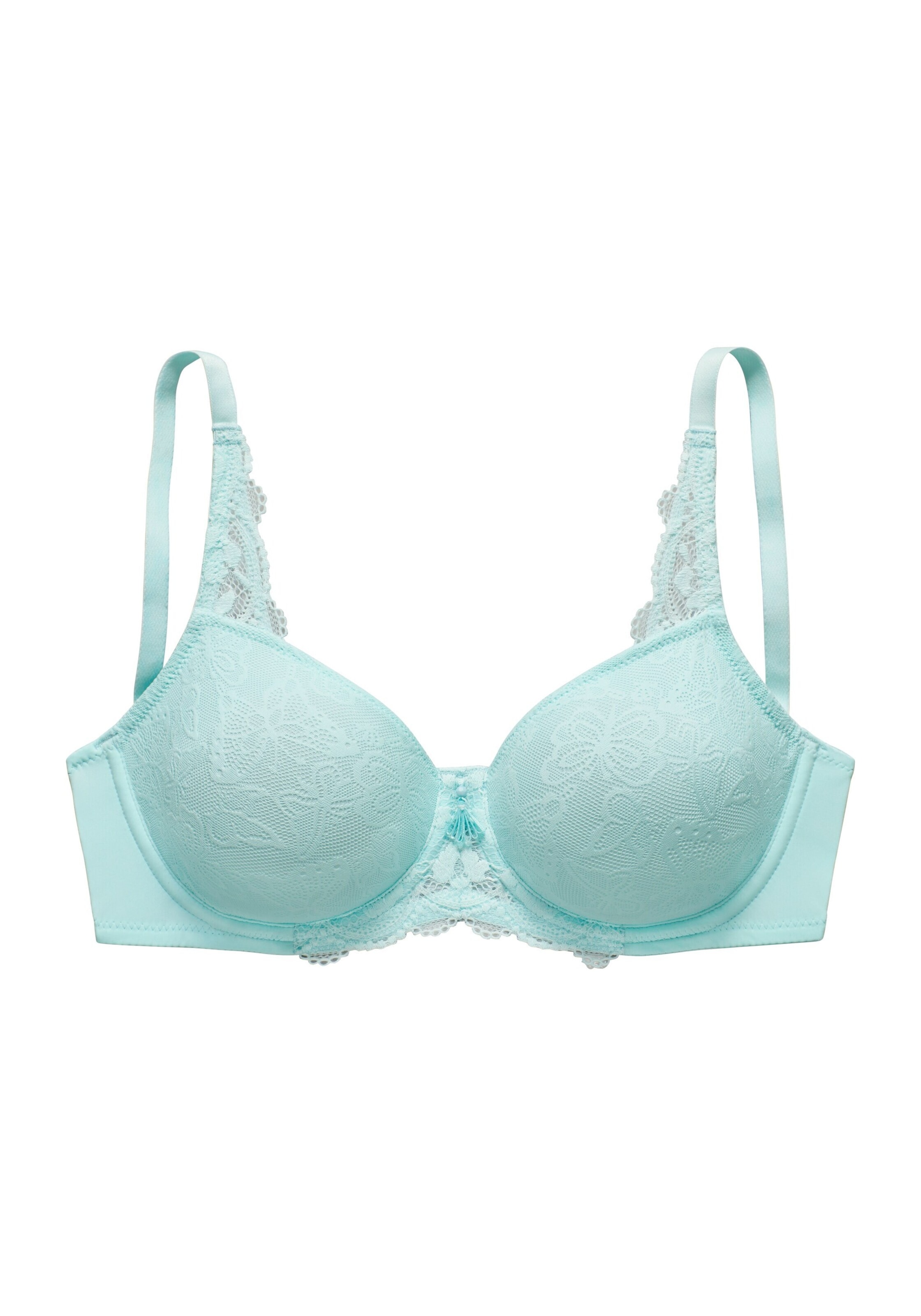 NUANCE Сутиен със смаляващ ефект Сутиен в синьо: отпред