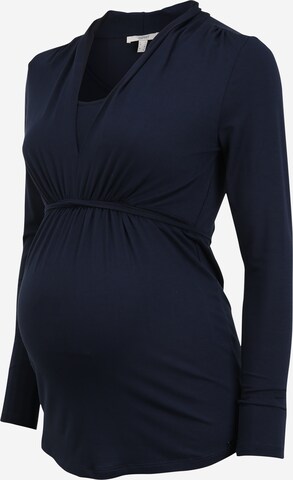 Esprit Maternity Shirt in Blue: front