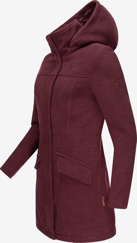 Manteau mi-saison MARIKOO en rouge