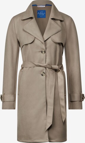 STREET ONE Between-Seasons Coat in Beige: front