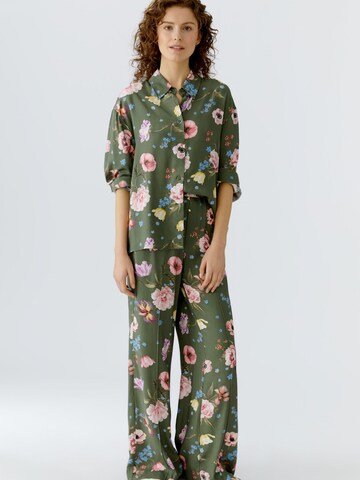 OUI Flared Pants in Green