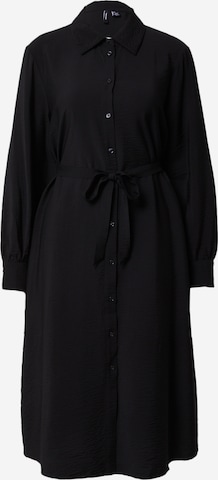 Robe-chemise 'Pepper' VERO MODA en noir : devant