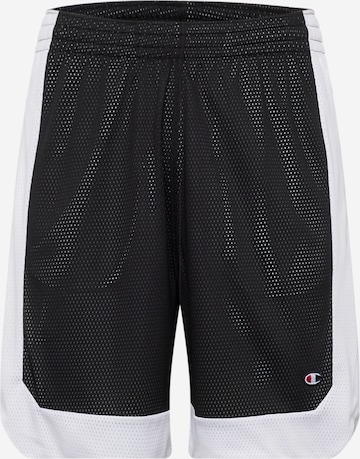 Champion Authentic Athletic Apparel Свободный крой Спортивные штаны в Черный: спереди