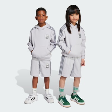 Set 'Adidas x Minecraft' ADIDAS ORIGINALS en gris : devant