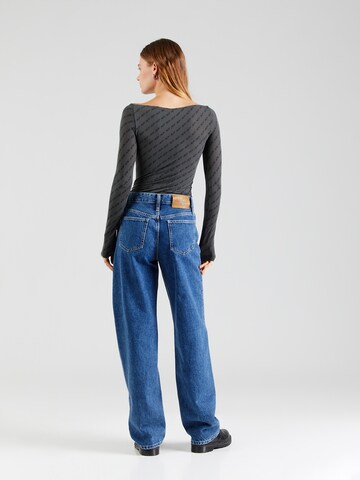 Calvin Klein Jeans Wide Leg Jeans in Blau