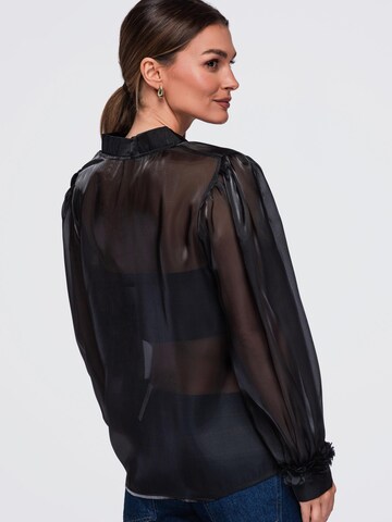 Camicia da donna di Ombre in nero