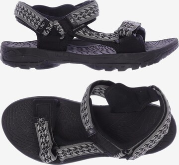 Northland Sandals & Slippers in 44 in Black: front