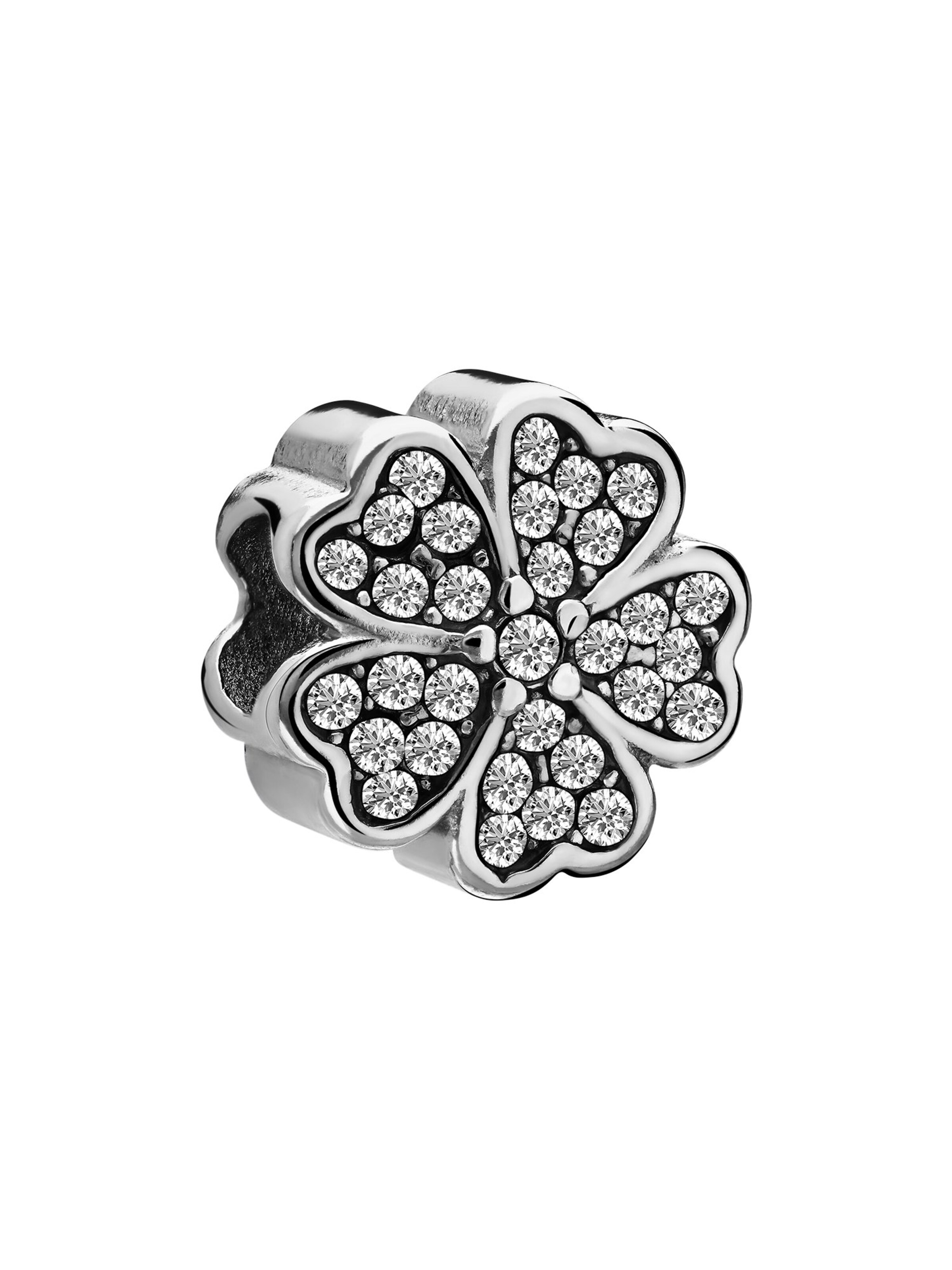 Lucardi Anhänger 'Basic' in Silber: Vorderseite